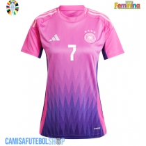 Camisa de time de futebol Alemanha Kai Havertz #7 Replicas 2º Equipamento Feminina Europeu 2024 Manga Curta